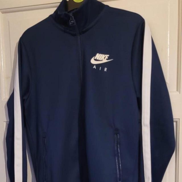 Nike Men's Lightweight Jacket - Navy/Blue - S on Productcaster.