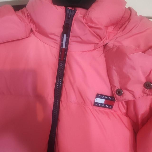 Tommy Hilfiger Men's Puffer Jacket - Pink - XL on Productcaster.