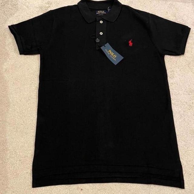 Polo Ralph Lauren Men's Polo shirt - Black - M on Productcaster.