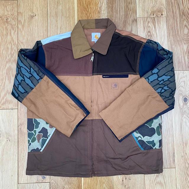 Carhartt Men's Jacket - Multi/Tan - XL on Productcaster.