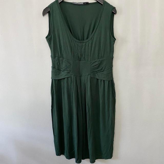 Sportmax Women's Dress - Green - L on Productcaster.