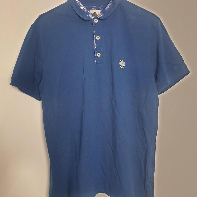 Pretty Green Men's Polo shirt - Blue - M on Productcaster.