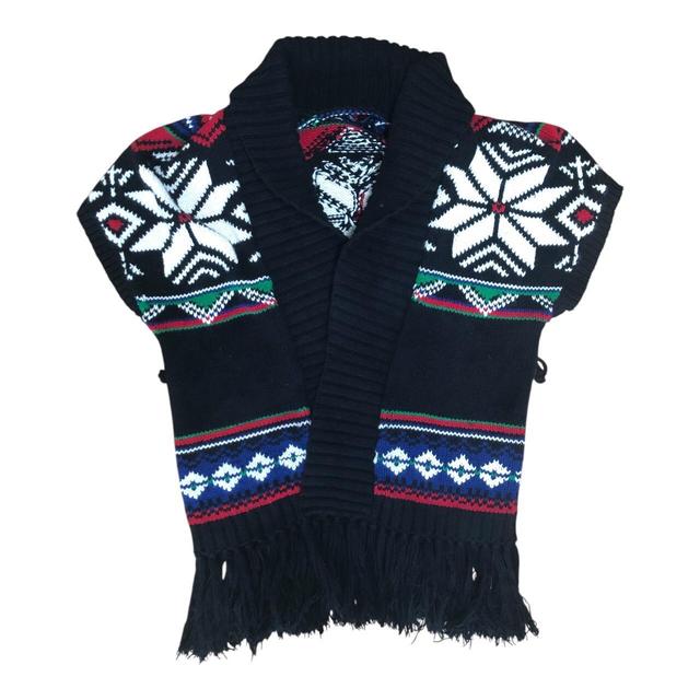 Ralph Lauren Women's Cardigan - Multi/Black - M on Productcaster.