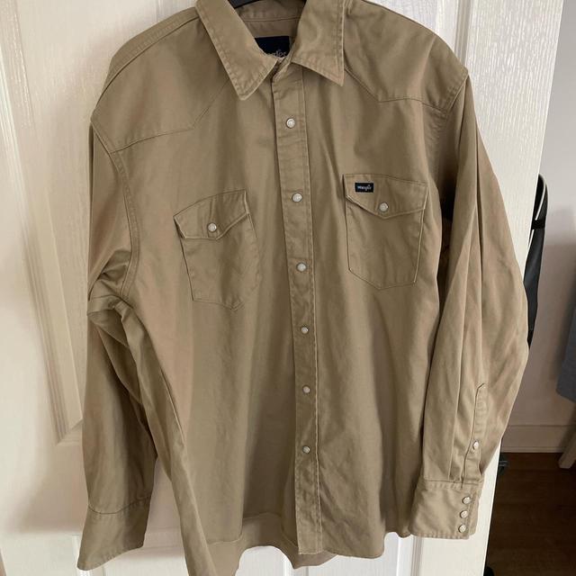 Wrangler Men's Jacket - Tan - XL on Productcaster.