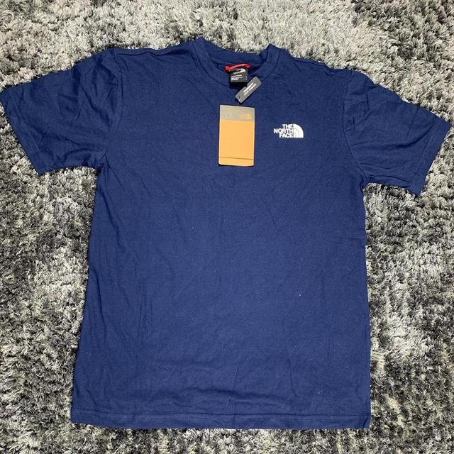 The North Face Men's T-shirt - Navy/Blue - XXL on Productcaster.