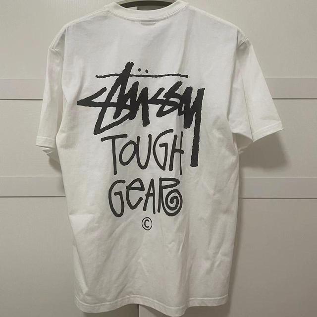 Stüssy Men's T-shirt - Black/White - M on Productcaster.