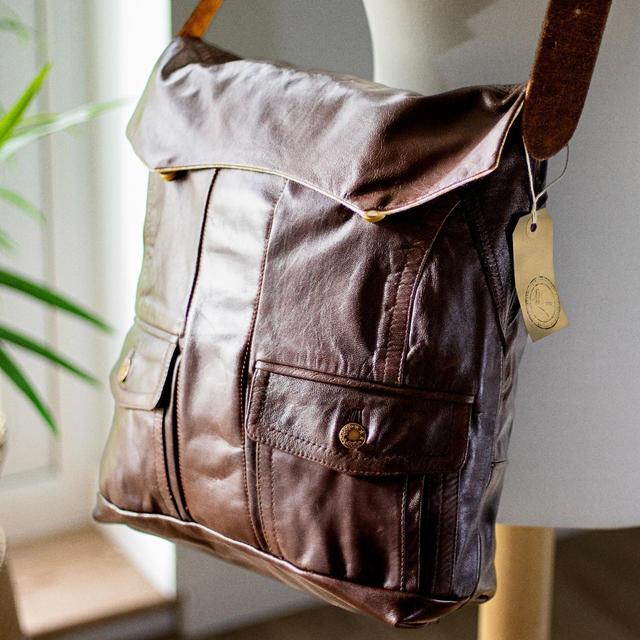 Reworked Women's Crossbody bags - Brown on Productcaster.