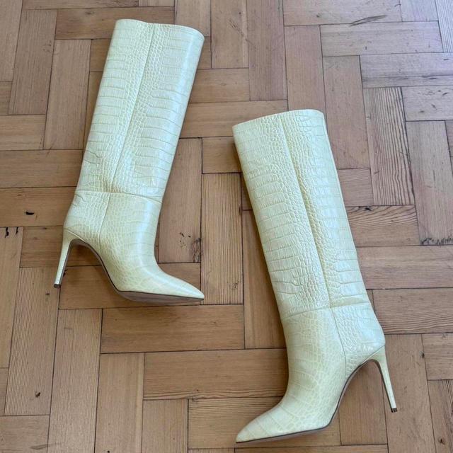 Paris Texas Women's Knee high Boots - Yellow - UK 6.5 on Productcaster.