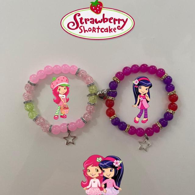 Kids' Bracelet - Pink/Multi on Productcaster.