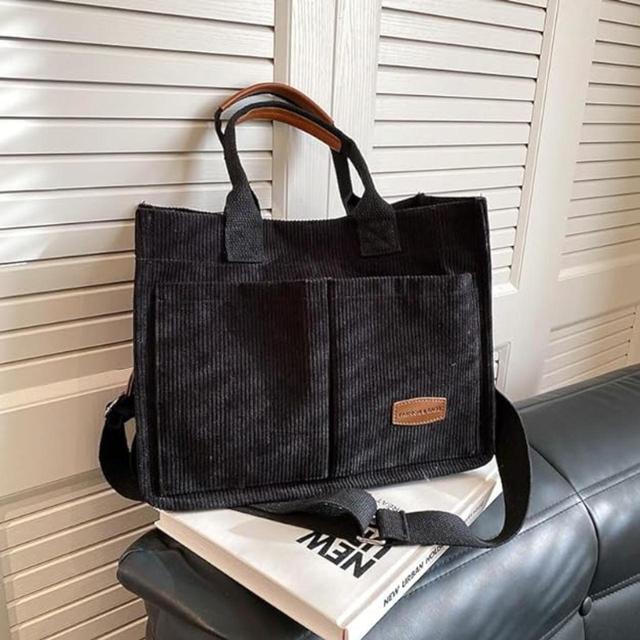 Women's Tote bags - Black on Productcaster.