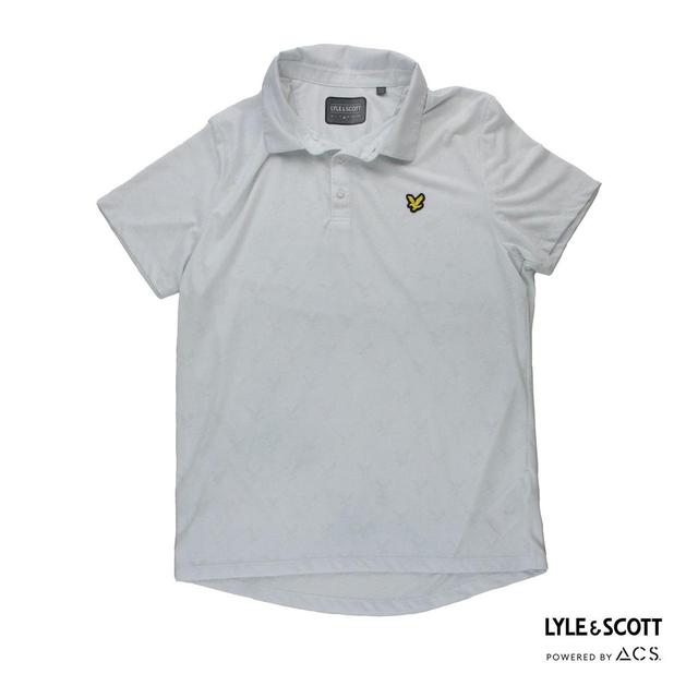 Lyle & Scott Men's Polo shirt - White - L on Productcaster.