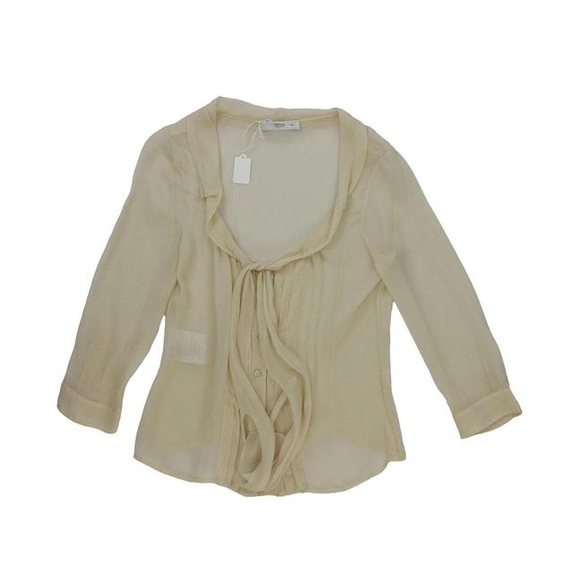 Prada Women's Top - Cream - 12 on Productcaster.