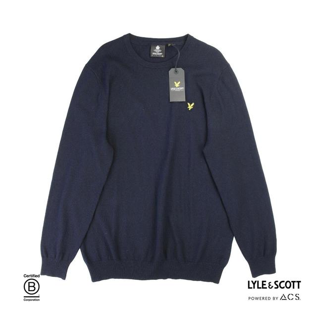 Lyle & Scott Men's Sweatshirt - Blue - XXL on Productcaster.