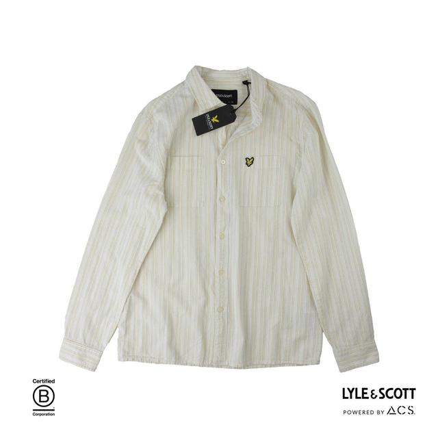 Lyle & Scott Men's Shirt - White - M on Productcaster.