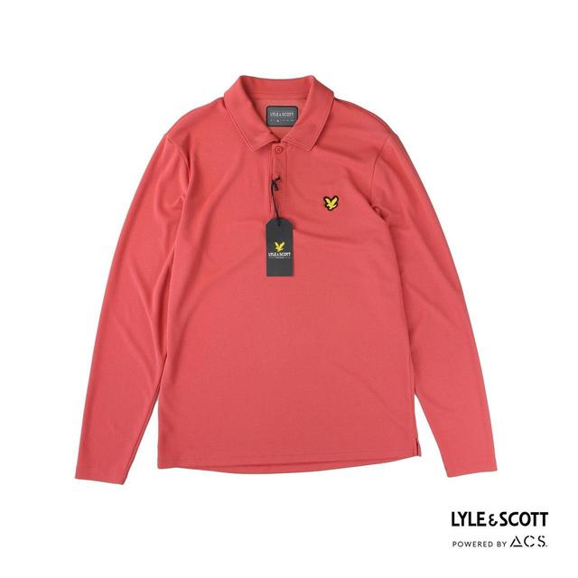 Lyle & Scott Men's Polo shirt - Pink - M on Productcaster.