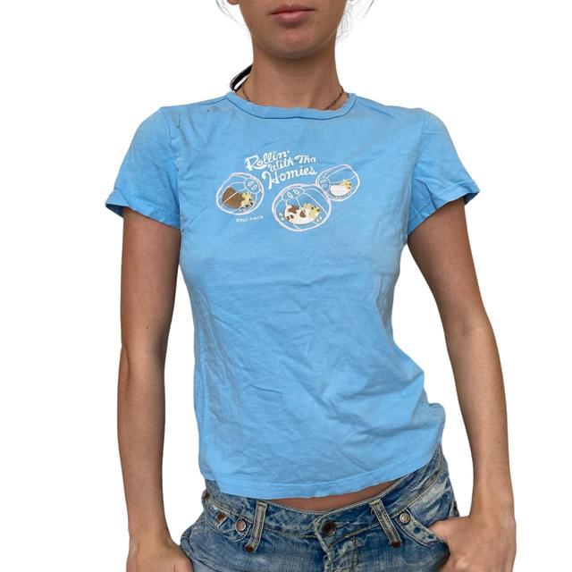 Paul Frank Women's T-shirt - Blue - 8 on Productcaster.