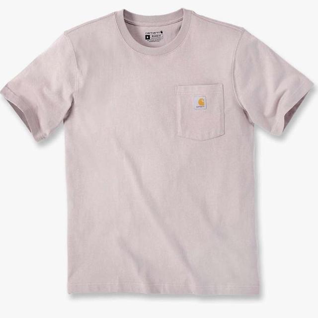 Carhartt Men's T-shirt - Pink/Purple - L on Productcaster.