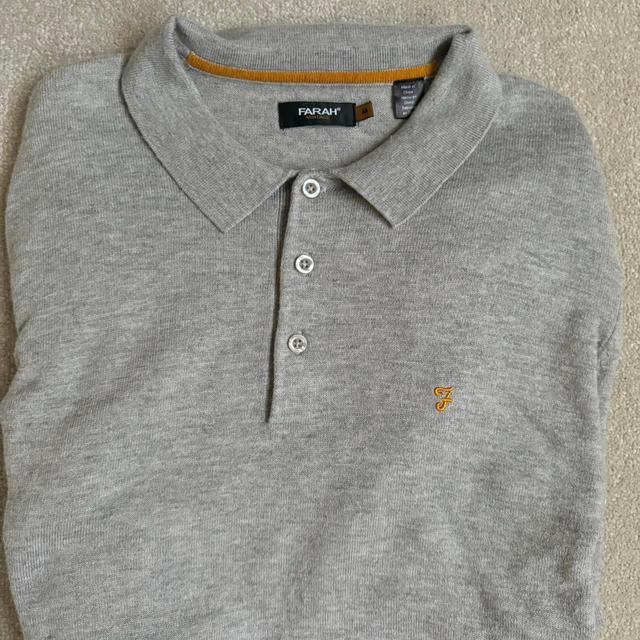 Farah Men's Polo shirt - Grey - M on Productcaster.