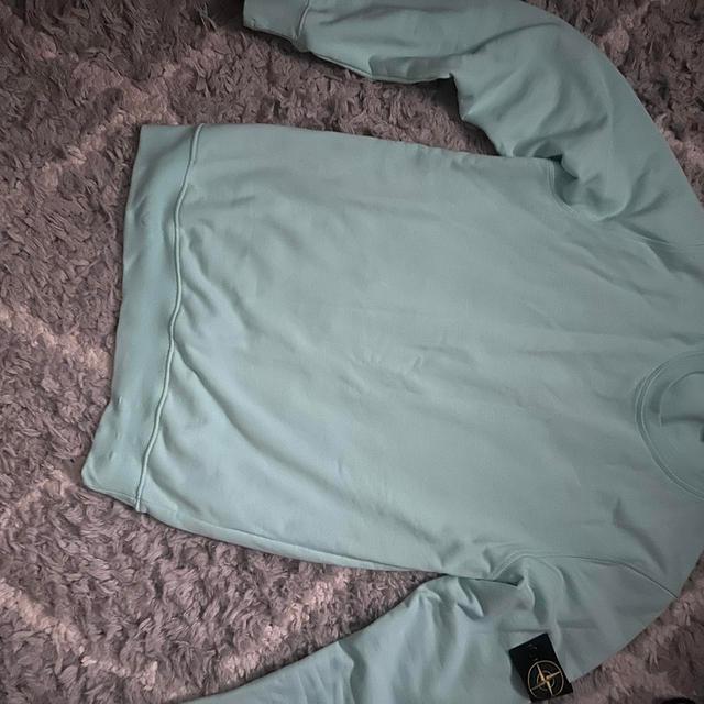 Stone Island Men's Hoodie - Blue - S on Productcaster.