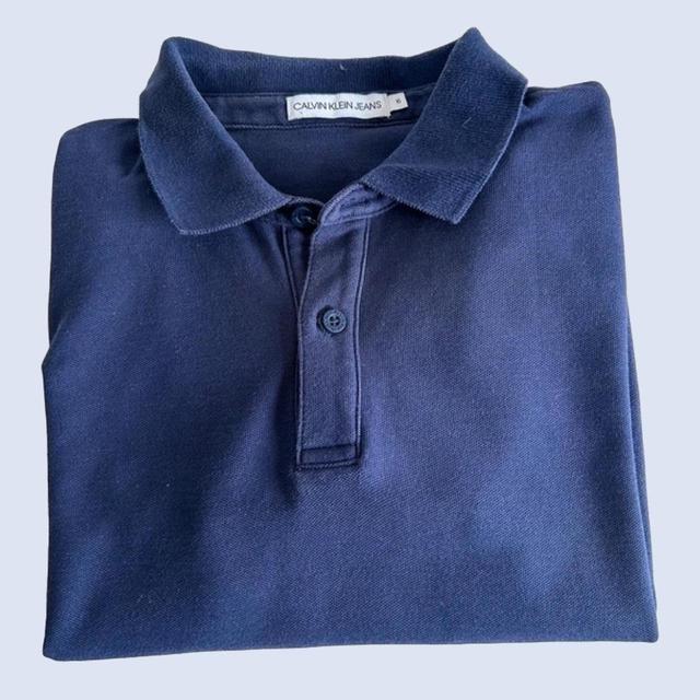 Calvin Klein Jeans Kids' Polo shirt - Navy - 10 years on Productcaster.