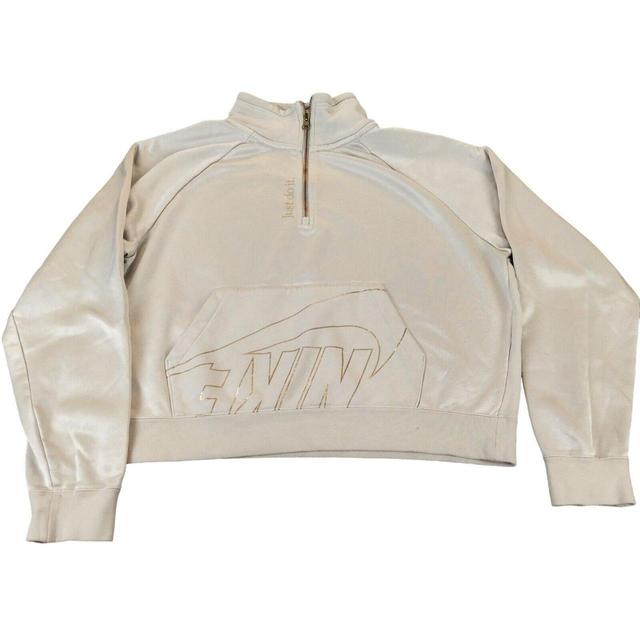 Nike Men's Sweatshirt - White - M on Productcaster.