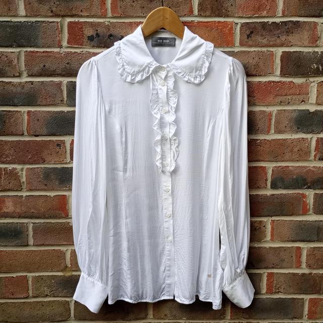 Mos Mosh Women's Blouse - White - S on Productcaster.