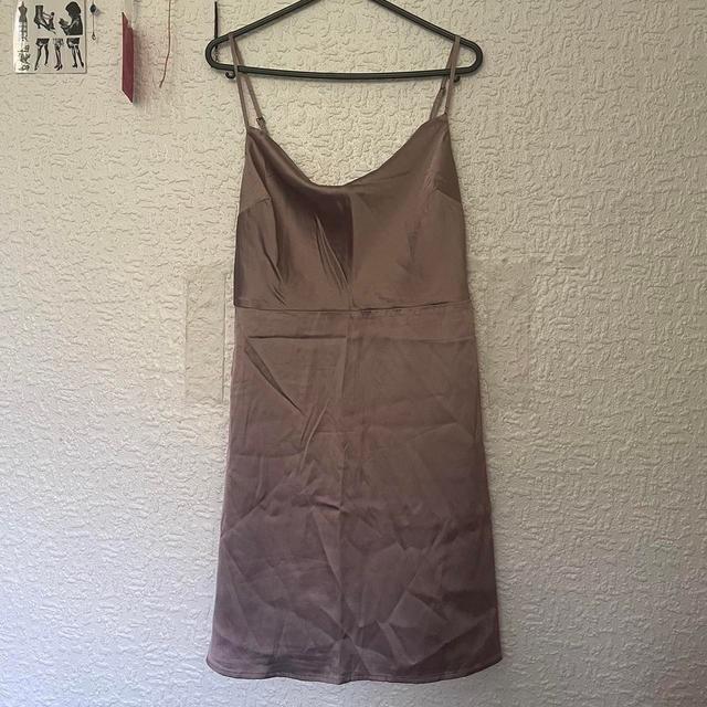 Hollister Co. Women's Slip Dress - Purple - 6 on Productcaster.