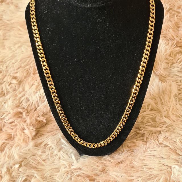 Vintage Men's Necklace - Gold on Productcaster.