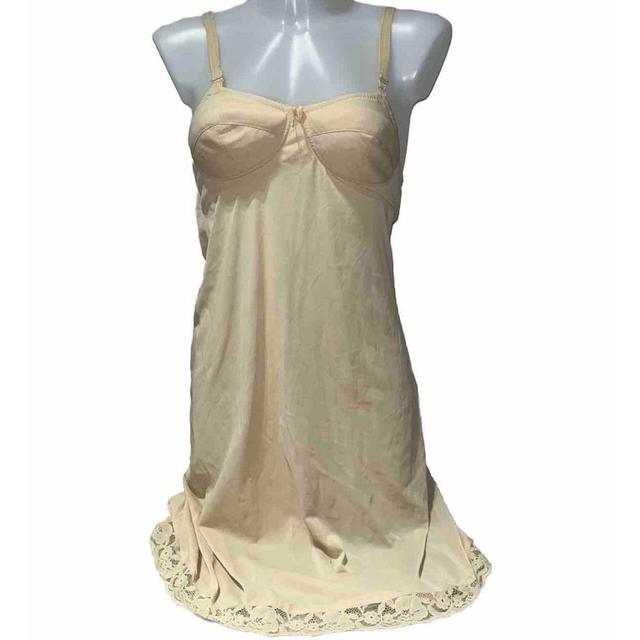 Preloved Women's Babydoll Dress - Cream - S on Productcaster.