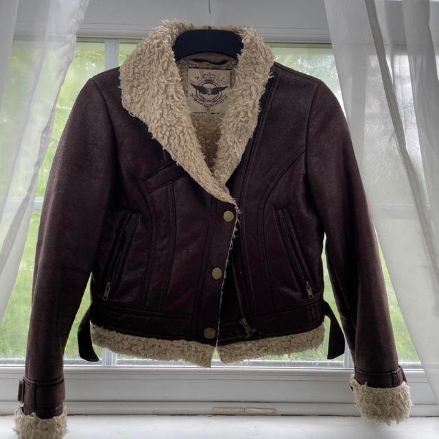 New Look Women's Jacket - Brown - UK 6 on Productcaster.