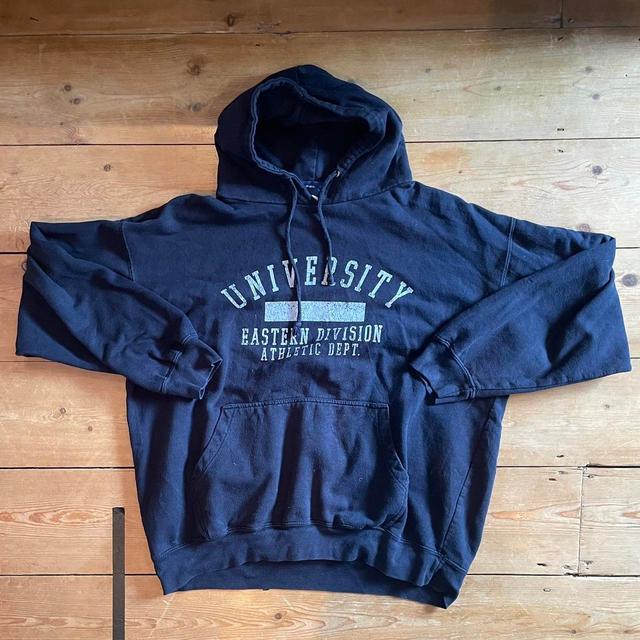 Men's Hoodie - Navy - M on Productcaster.