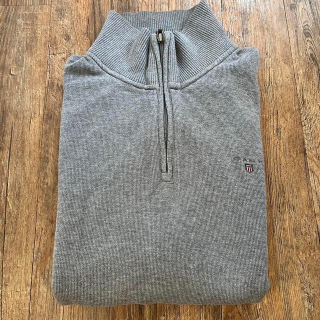 GANT Men's Jumper - Grey - L on Productcaster.