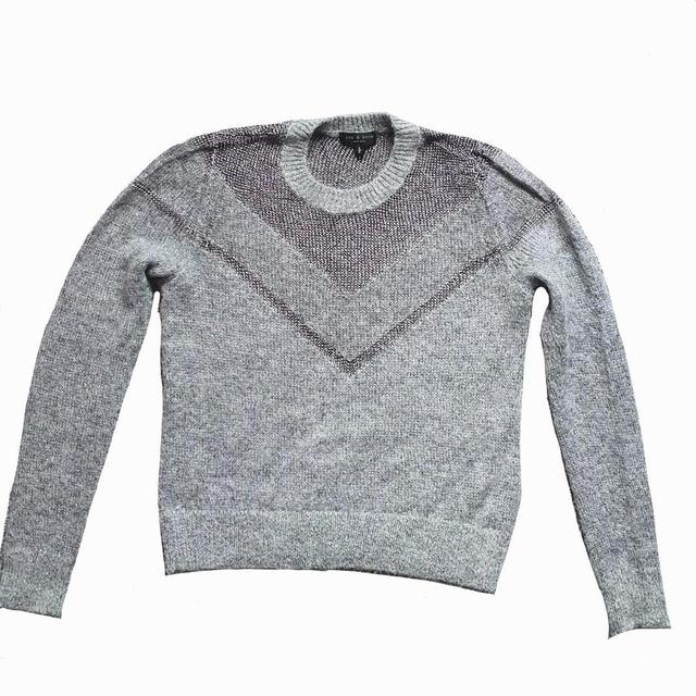 Rag & Bone Women's Sweatshirt - Grey - 6 on Productcaster.