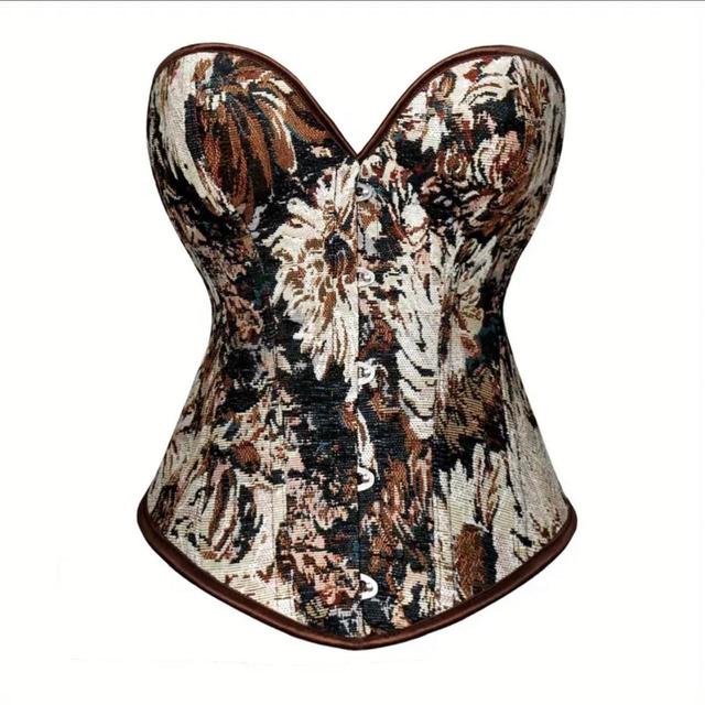 Women's Corset - Brown - 10 on Productcaster.