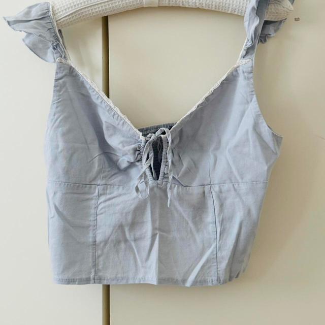 Brandy Melville Kids' Crop top - Blue on Productcaster.