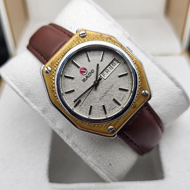 Rado Men's Analogue Watch - Yellow on Productcaster.