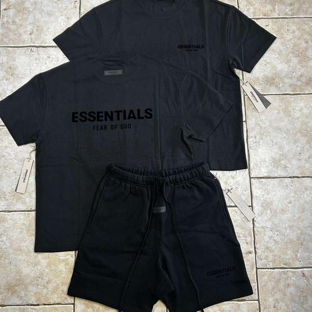 Essentials Men's Shorts - Black - S on Productcaster.