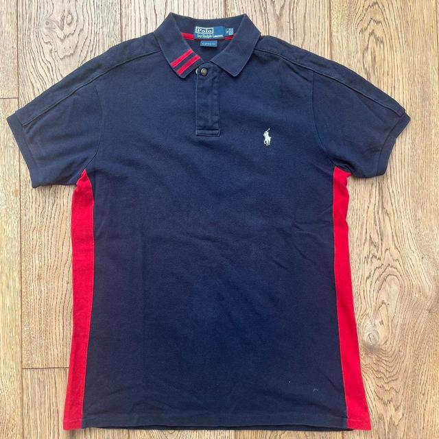 Polo Ralph Lauren Men's Polo shirt - Navy/Blue - M on Productcaster.