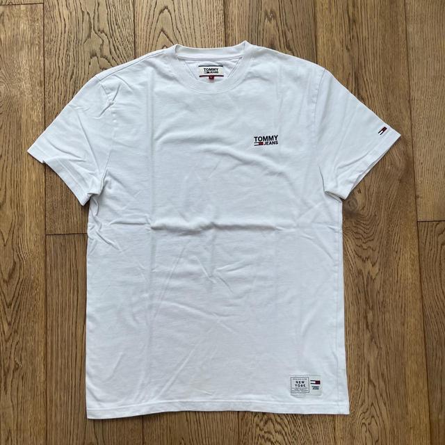 Tommy Hilfiger Men's T-shirt - White - L on Productcaster.