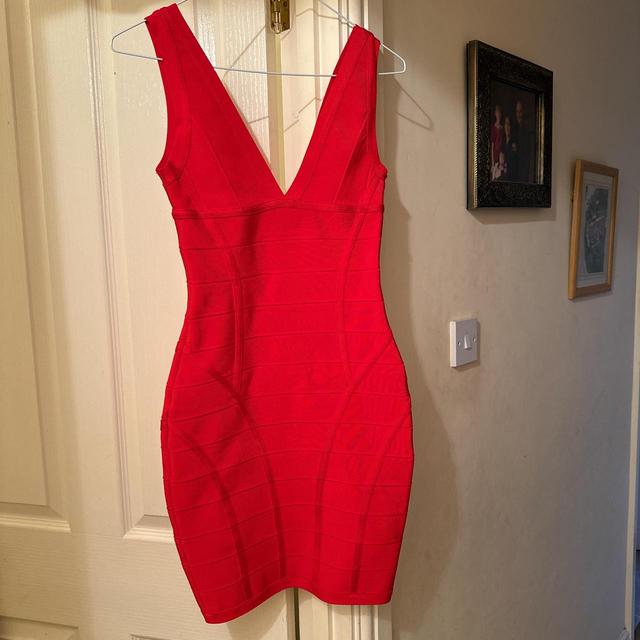 House of CB Women's Bodycon Dress - Red - 6 on Productcaster.