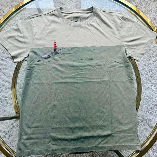 Men's T-shirt - Khaki - S on Productcaster.