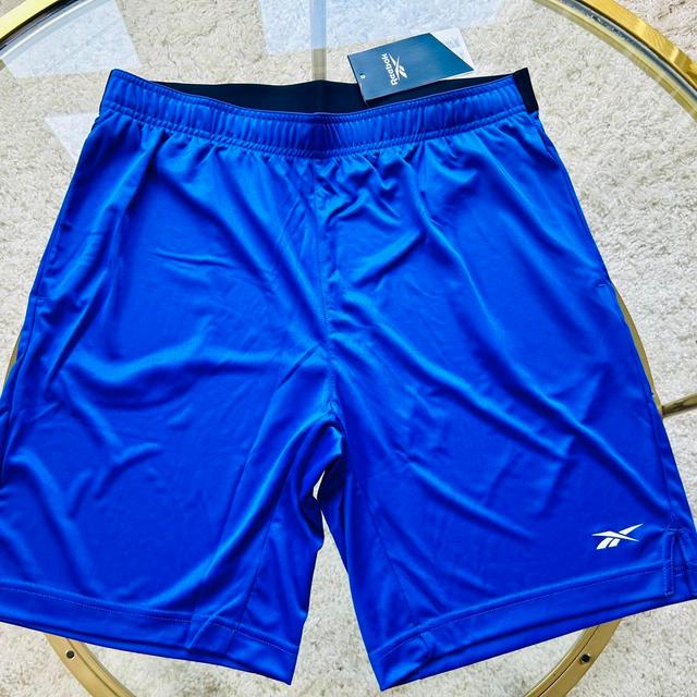 Reebok Men's Shorts - Blue - M on Productcaster.