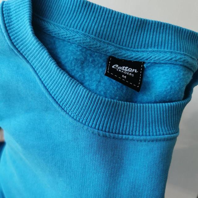 Cotton Traders Men's Jumper - Blue - M on Productcaster.