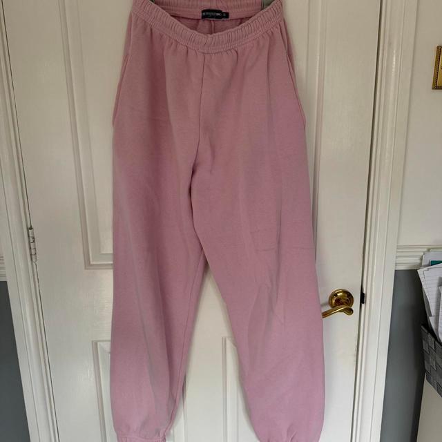 PrettyLittleThing Women's Sweatpants - Pink - S on Productcaster.