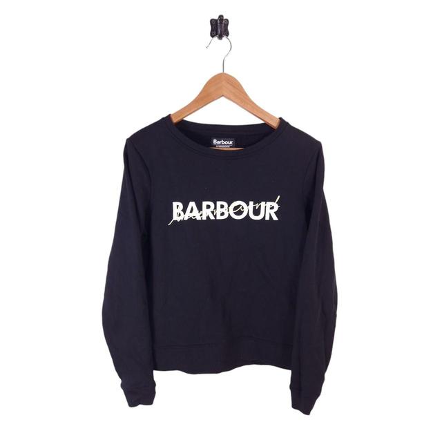 Barbour Women's Sweatshirt - Black - 10 on Productcaster.