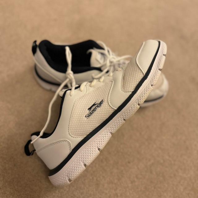 Slazenger Men's Trainers - White/Cream - UK 9 on Productcaster.