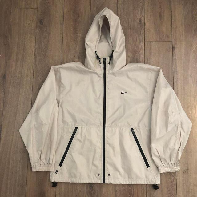 Nike Men's Jacket - Cream/Tan - M on Productcaster.