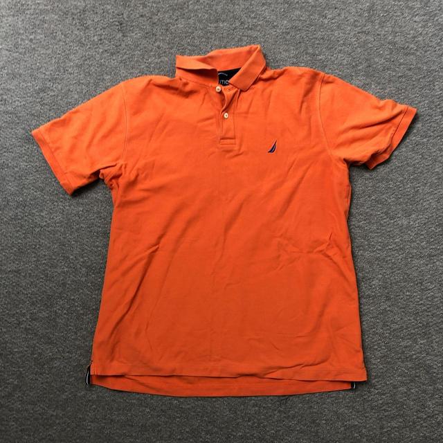 Nautica Men's Polo shirt - Orange - M on Productcaster.