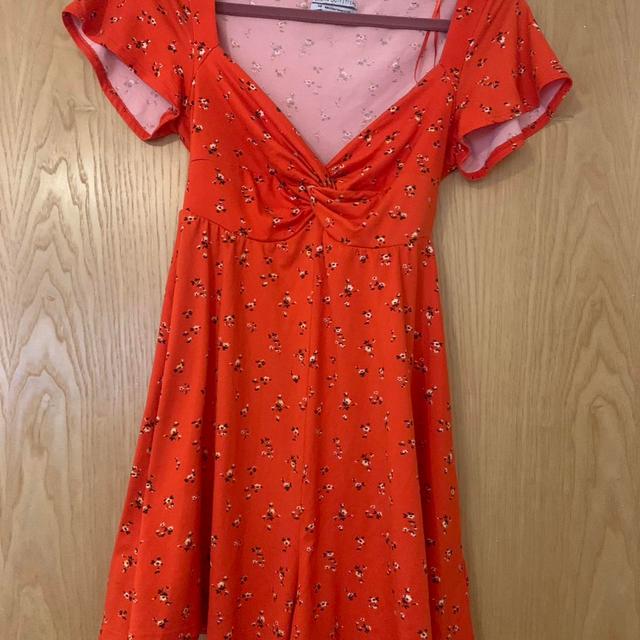 Urban Outfitters Women's Dress - Orange - S on Productcaster.