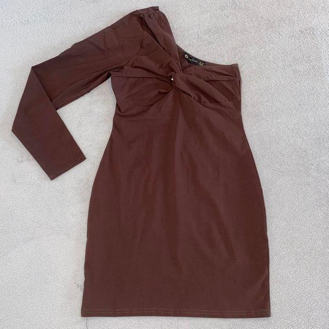 I Saw It First Women's Bodycon Dress - Brown - 10 on Productcaster.